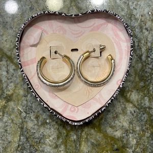 COPY - Brighton Gold and Silver Hoop Earrings